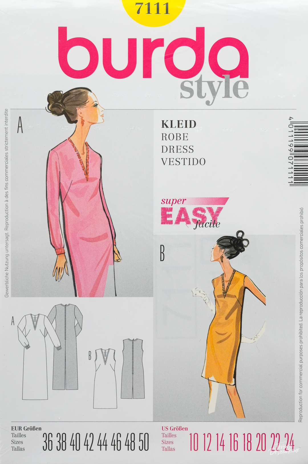 Patron de couture 7111