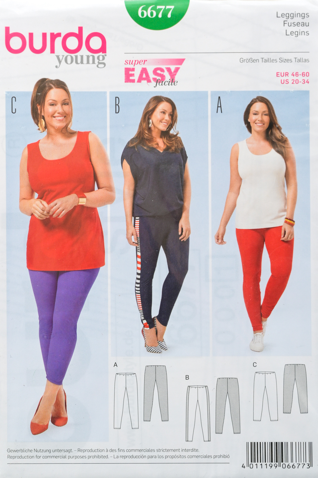 Patron de couture Burda 6677