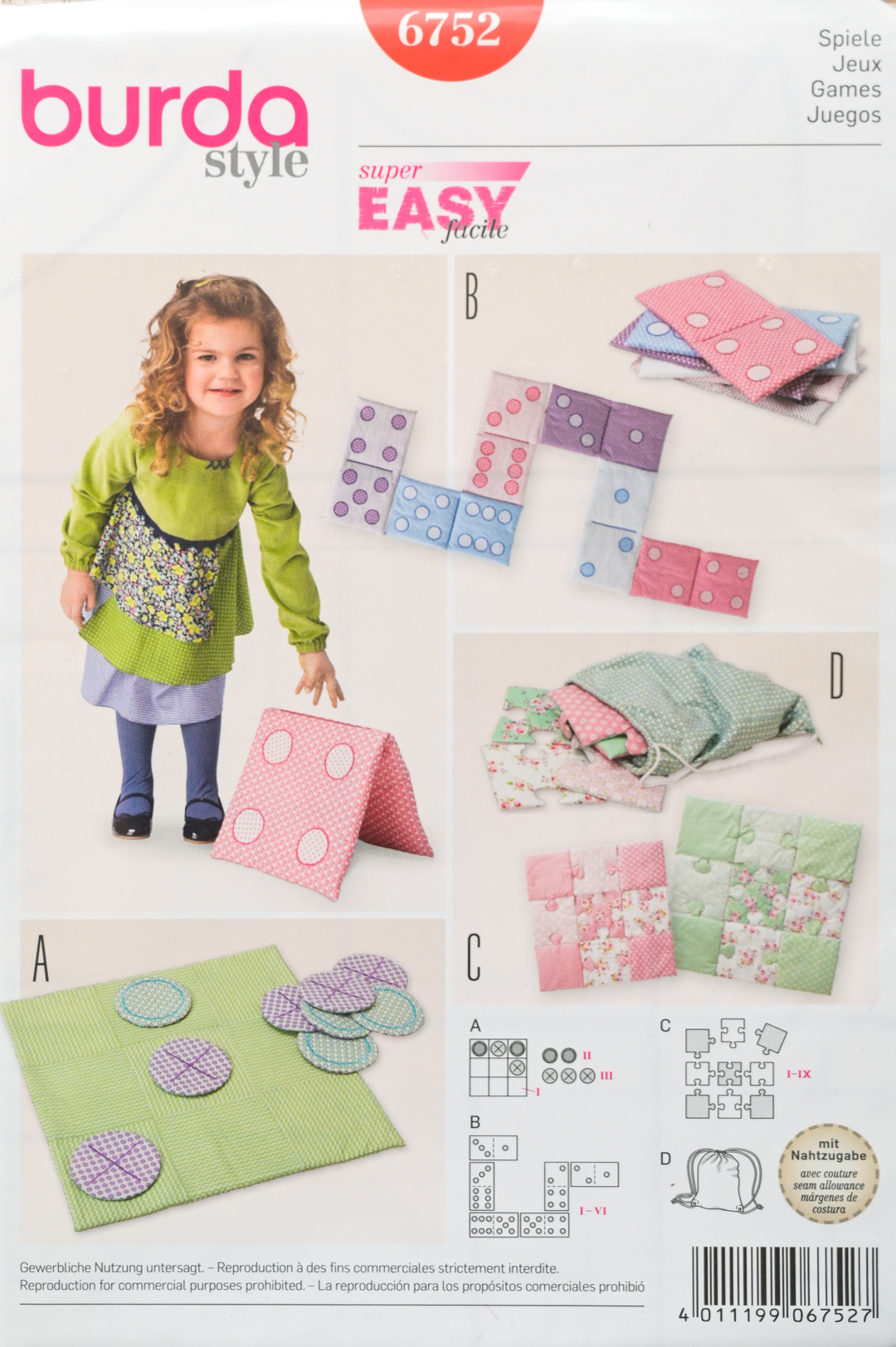 Patron de couture 6752