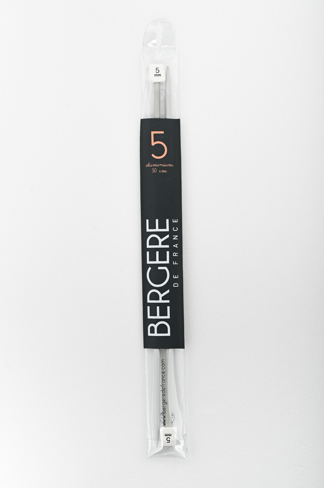 Aiguilles à tricoter alu 30 cm N°5