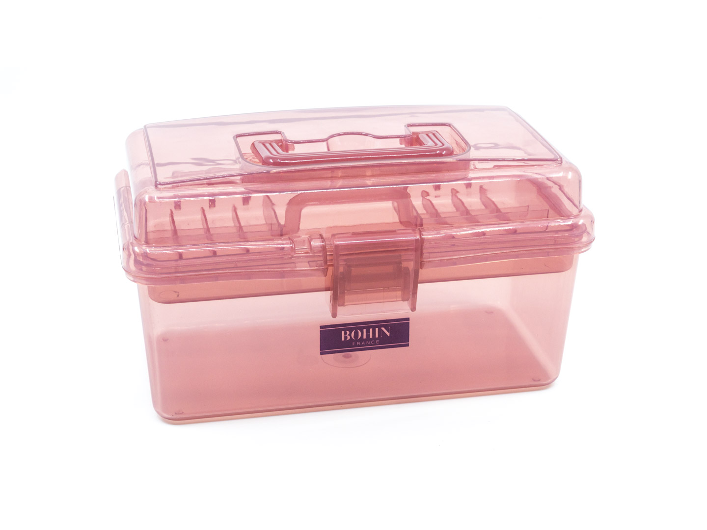 Boîte transparente rangement - Couture Bohin 06540