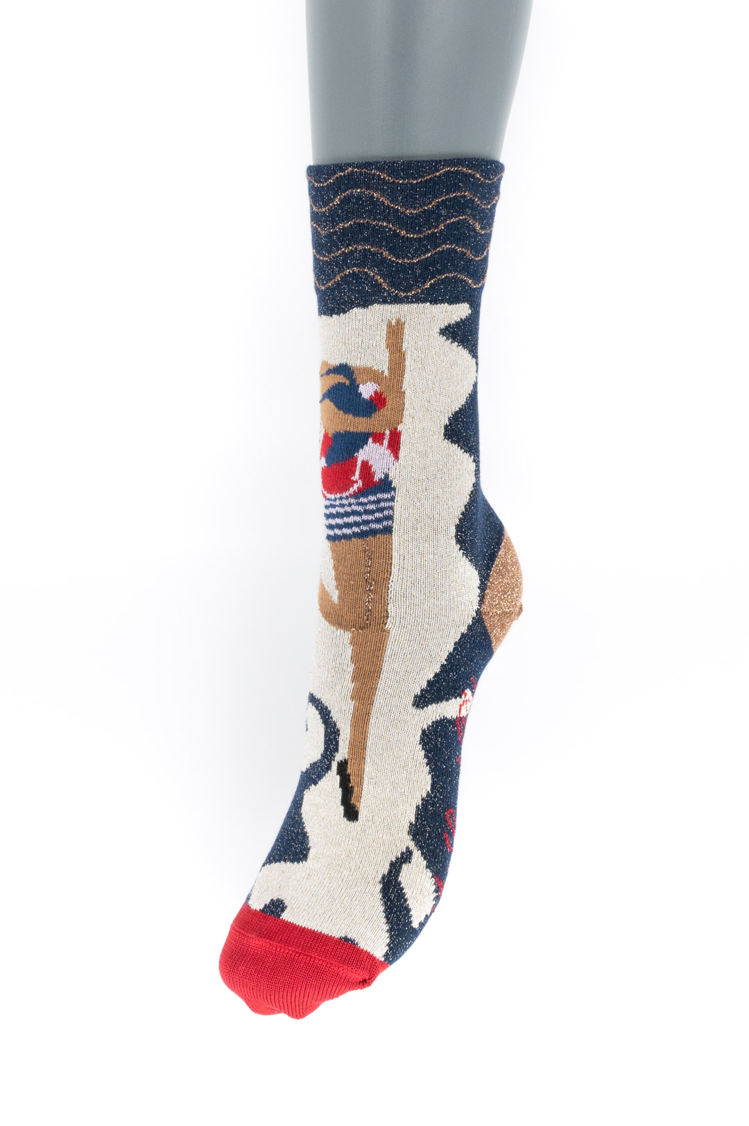 Chaussettes Berthe aux grands pieds baigneuse des années 30