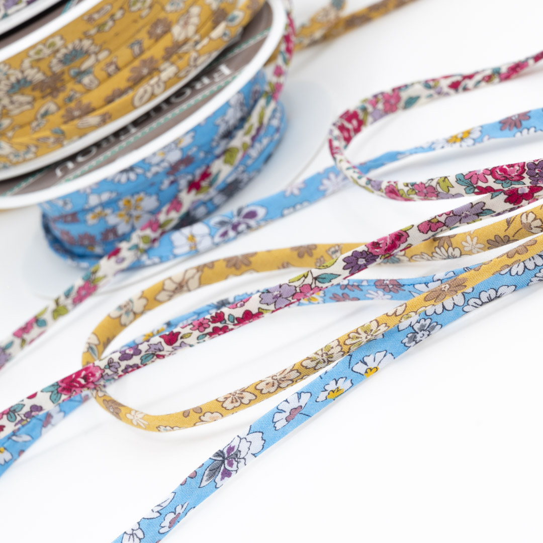 Rubans Fleuris Cordons fleuris coton