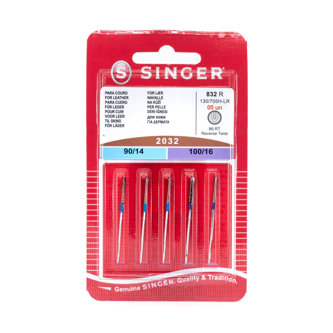 Singer Aiguilles Machine à coudre 832R 5,35 Aiguilles machines pour CUIR - MULTIPACK