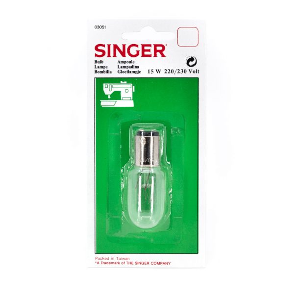 Ampoule pour machines Singer 15W 220/230V