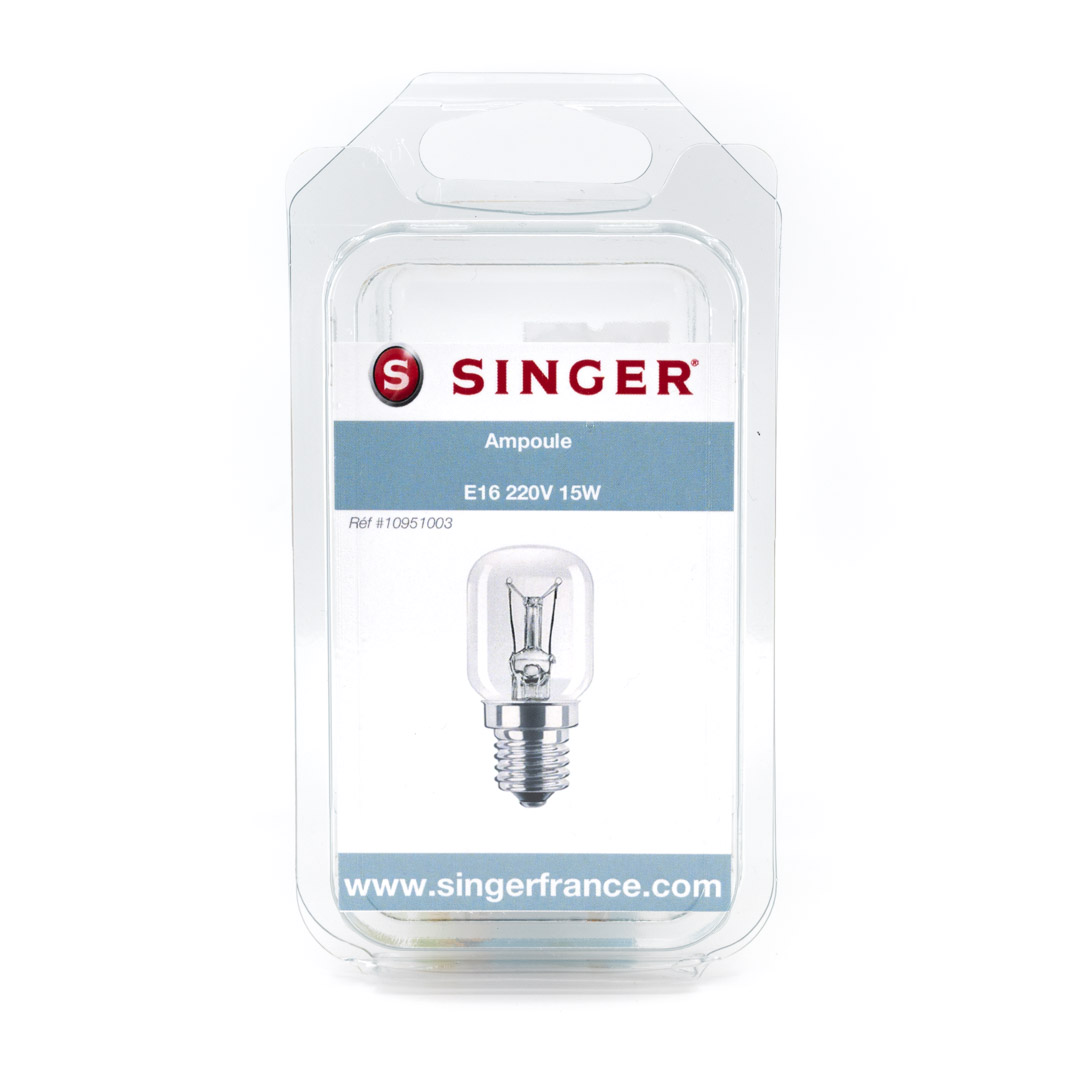 Ampoule pour machines Singer E16-220v-15W
