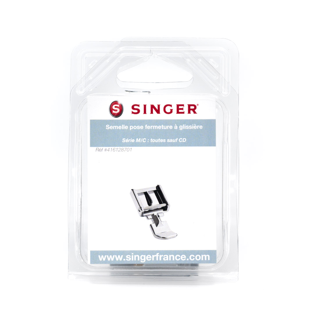 Singer Semelle pose fermeture à glissière 4,50 Semelle pose fermeture