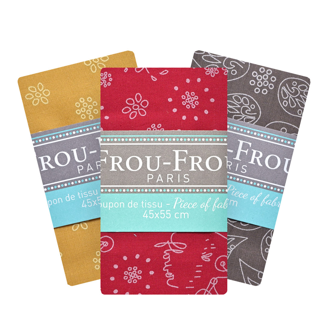 Intro-coupon-graphique Coupon de tissu Graphique Frou-Frou Paris 100% en coton