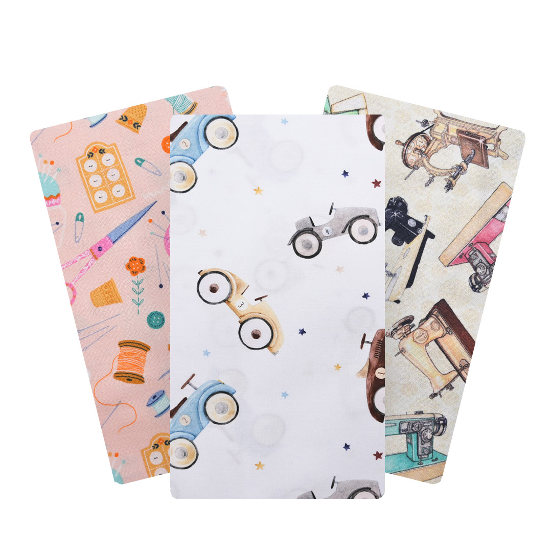 Tissu Coton imprimé Graphique