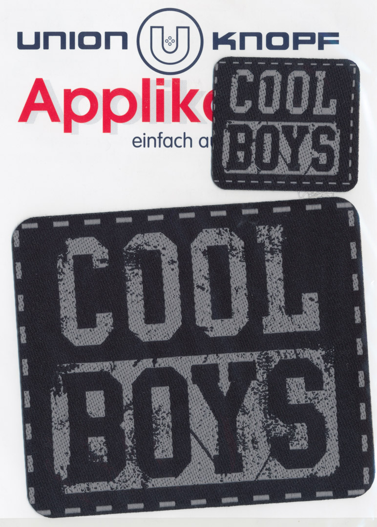 Écusson Thermocollant - COOL BOYS