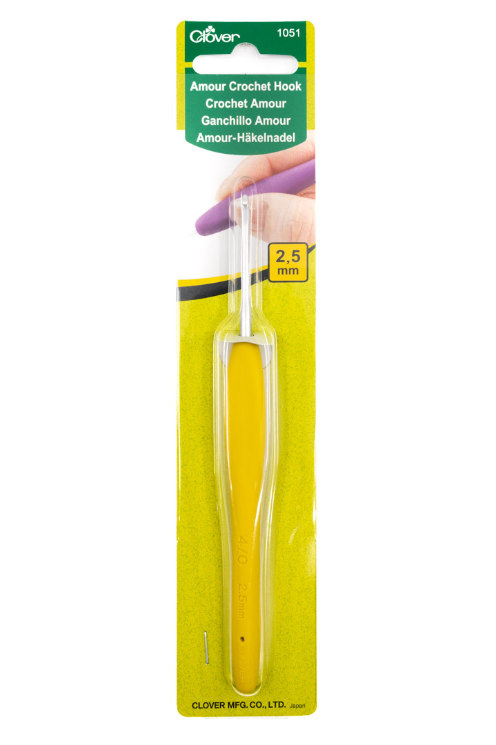 Clover crochet amour 2,5mm Crochet Amour Clover 2.5 mm