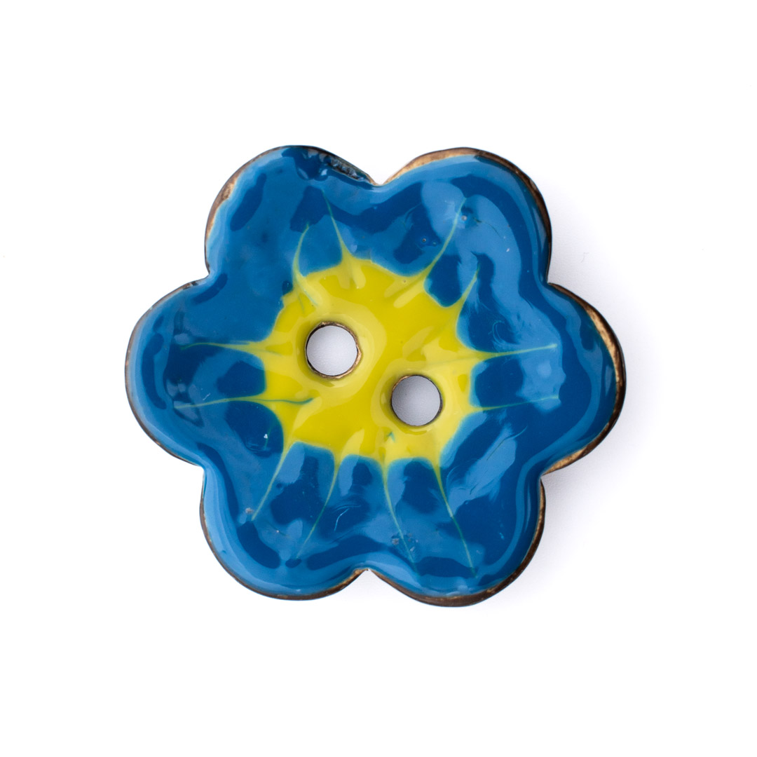 Bouton Fleur noix de coco