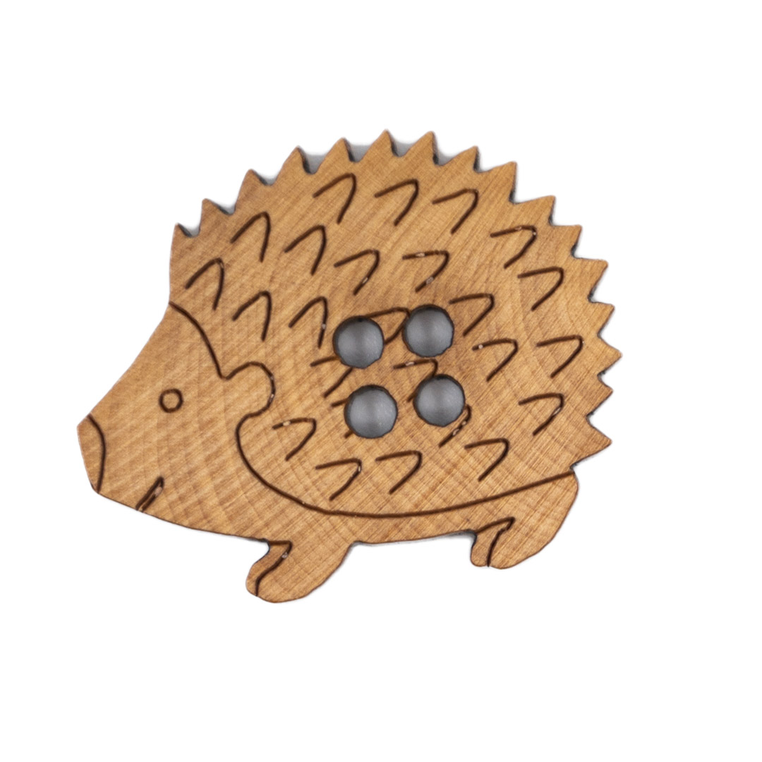 Bouton Bois Hérisson