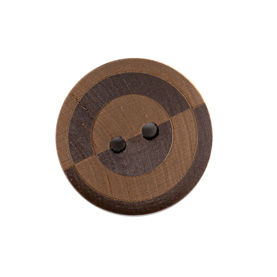_DSX2900 Bouton en Bois Bicolore Nature