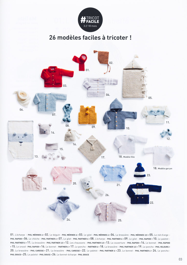 Phildar Tricot facile 2