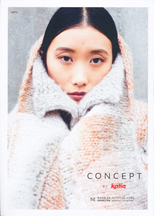 Livre KATIA Concept n°11 contient 52 modèles à la tendance minimaliste