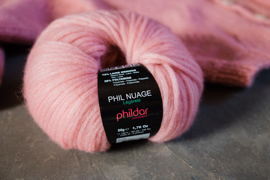 Gilet Virginia Phildar Phil Nuage