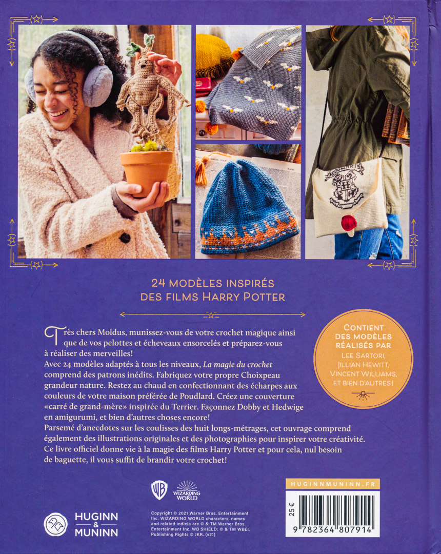Livre Harry Potter la magie du crochet v2 Livre Harry Potter la magie du crochet