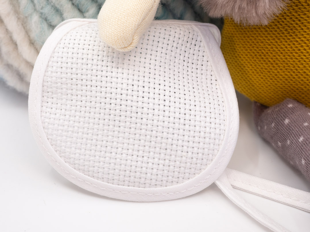 Bukowski bavoir à broder pour doudou