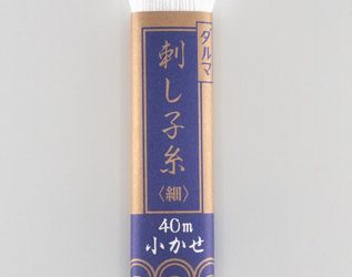 Fil pour sashiko blanc 40 m