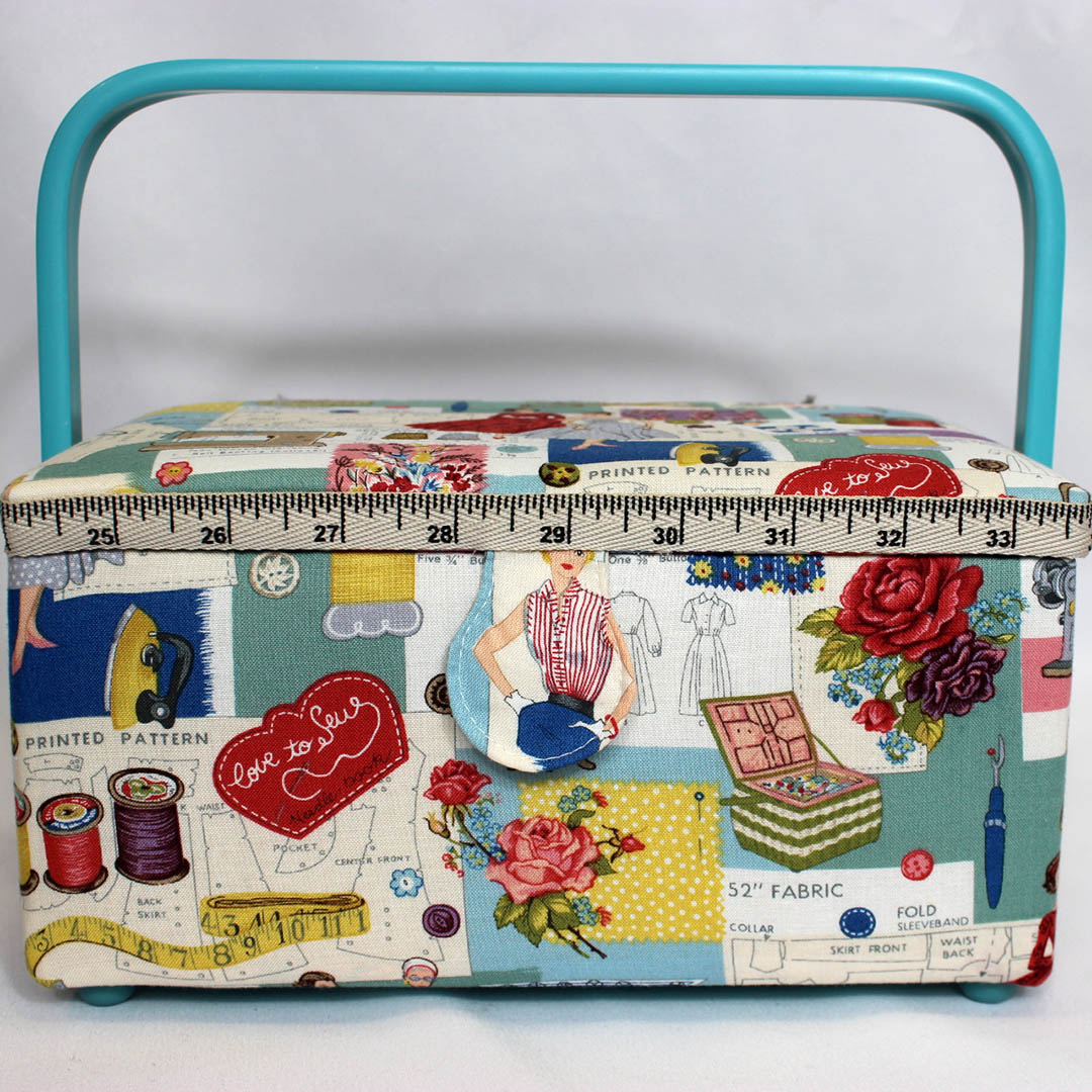Boite à couture retro