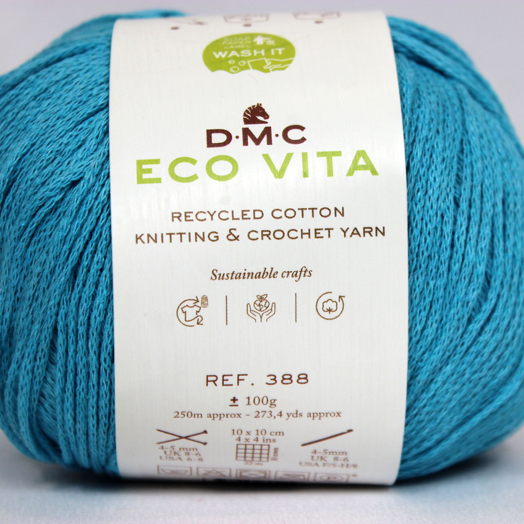 EcoVita Knitting ref388 187 Eco Vita turquoise - 187