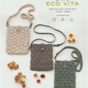 Livre de crochet DMC ECO VITA -  10 Projets